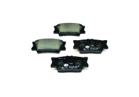 Juego de pastillas de freno 8DB 355 006-881 Hella