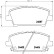 Juego de pastillas de freno 8DB 355 006-911 Hella, Miniatura 4