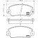 Juego de pastillas de freno 8DB 355 007-121 Hella, Miniatura 4