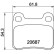 Juego de pastillas de freno 8DB 355 007-321 Hella, Miniatura 4