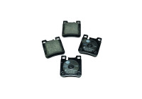 Juego de pastillas de freno 8DB 355 007-581 Hella
