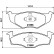 Juego de pastillas de freno 8DB 355 007-891 Hella, Miniatura 4