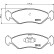 Juego de pastillas de freno 8DB 355 008-051 Hella, Miniatura 4