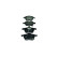Juego de pastillas de freno 8DB 355 008-141 Hella