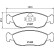 Juego de pastillas de freno 8DB 355 008-291 Hella, Miniatura 4