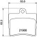 Juego de pastillas de freno 8DB 355 008-311 Hella, Miniatura 4