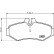 Juego de pastillas de freno 8DB 355 008-651 Hella, Miniatura 4