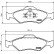 Juego de pastillas de freno 8DB 355 008-891 Hella, Miniatura 4