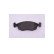Juego de pastillas de freno 8DB 355 009-131 Hella, Miniatura 2