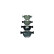 Juego de pastillas de freno 8DB 355 009-301 Hella