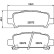 Juego de pastillas de freno 8DB 355 009-401 Hella, Miniatura 4