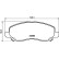 Juego de pastillas de freno 8DB 355 009-671 Hella, Miniatura 4