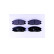 Juego de pastillas de freno 8DB 355 009-991 Hella
