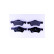 Juego de pastillas de freno 8DB 355 010-061 Hella