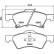 Juego de pastillas de freno 8DB 355 010-061 Hella, Miniatura 4