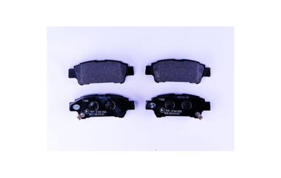 Juego de pastillas de freno 8DB 355 010-311 Hella