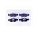 Juego de pastillas de freno 8DB 355 010-321 Hella