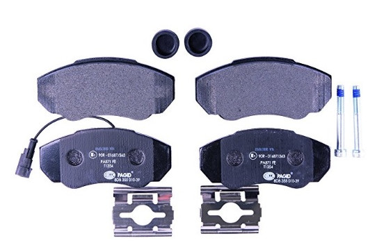 Juego de pastillas de freno 8DB 355 010-391 Hella