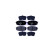 Juego de pastillas de freno 8DB 355 010-611 Hella, Miniatura 4
