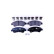 Juego de pastillas de freno 8DB 355 011-071 Hella