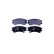Juego de pastillas de freno 8DB 355 011-141 Hella