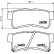 Juego de pastillas de freno 8DB 355 011-151 Hella, Miniatura 4