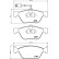 Juego de pastillas de freno 8DB 355 011-211 Hella, Miniatura 4