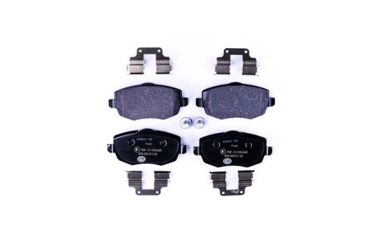 Juego de pastillas de freno 8DB 355 011-231 Hella