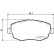 Juego de pastillas de freno 8DB 355 011-231 Hella, Miniatura 4
