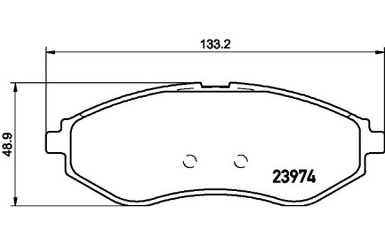 Juego de pastillas de freno 8DB 355 011-251 Hella, Imagen 4