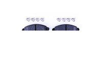 Juego de pastillas de freno 8DB 355 011-691 Hella