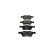 Juego de pastillas de freno 8DB 355 012-011 Hella