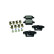 Juego de pastillas de freno 8DB 355 012-171 Hella