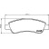 Juego de pastillas de freno 8DB 355 012-911 Hella, Miniatura 4