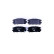 Juego de pastillas de freno 8DB 355 012-951 Hella