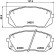 Juego de pastillas de freno 8DB 355 012-961 Hella, Miniatura 4