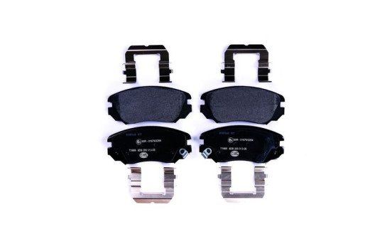 Juego de pastillas de freno 8DB 355 013-051 Hella