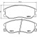 Juego de pastillas de freno 8DB 355 013-121 Hella, Miniatura 4