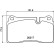 Juego de pastillas de freno 8DB 355 013-201 Hella, Miniatura 4