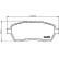 Juego de pastillas de freno 8DB 355 013-211 Hella, Miniatura 4