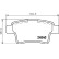 Juego de pastillas de freno 8DB 355 013-361 Hella, Miniatura 7