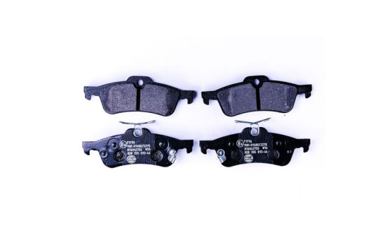 Juego de pastillas de freno 8DB 355 013-461 Hella