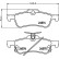 Juego de pastillas de freno 8DB 355 013-461 Hella, Miniatura 4