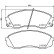 Juego de pastillas de freno 8DB 355 013-541 Hella, Miniatura 4