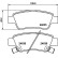 Juego de pastillas de freno 8DB 355 013-591 Hella, Miniatura 4
