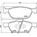Juego de pastillas de freno 8DB 355 013-891 Hella, Miniatura 4