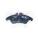 Juego de pastillas de freno 8DB 355 014-481 Hella, Miniatura 2
