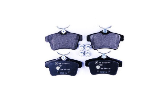 Juego de pastillas de freno 8DB 355 014-531 Hella