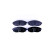 Juego de pastillas de freno 8DB 355 014-931 Hella