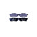 Juego de pastillas de freno 8DB 355 015-071 Hella